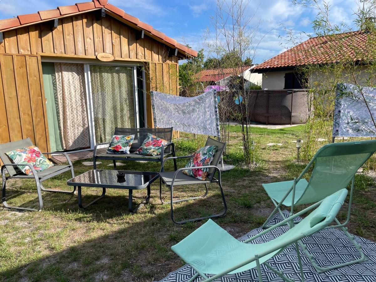 « Aux Bonheurs Landais » Hotel Linxe Eksteriør billede